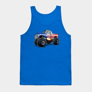 Cartoon monster truck Tank Top